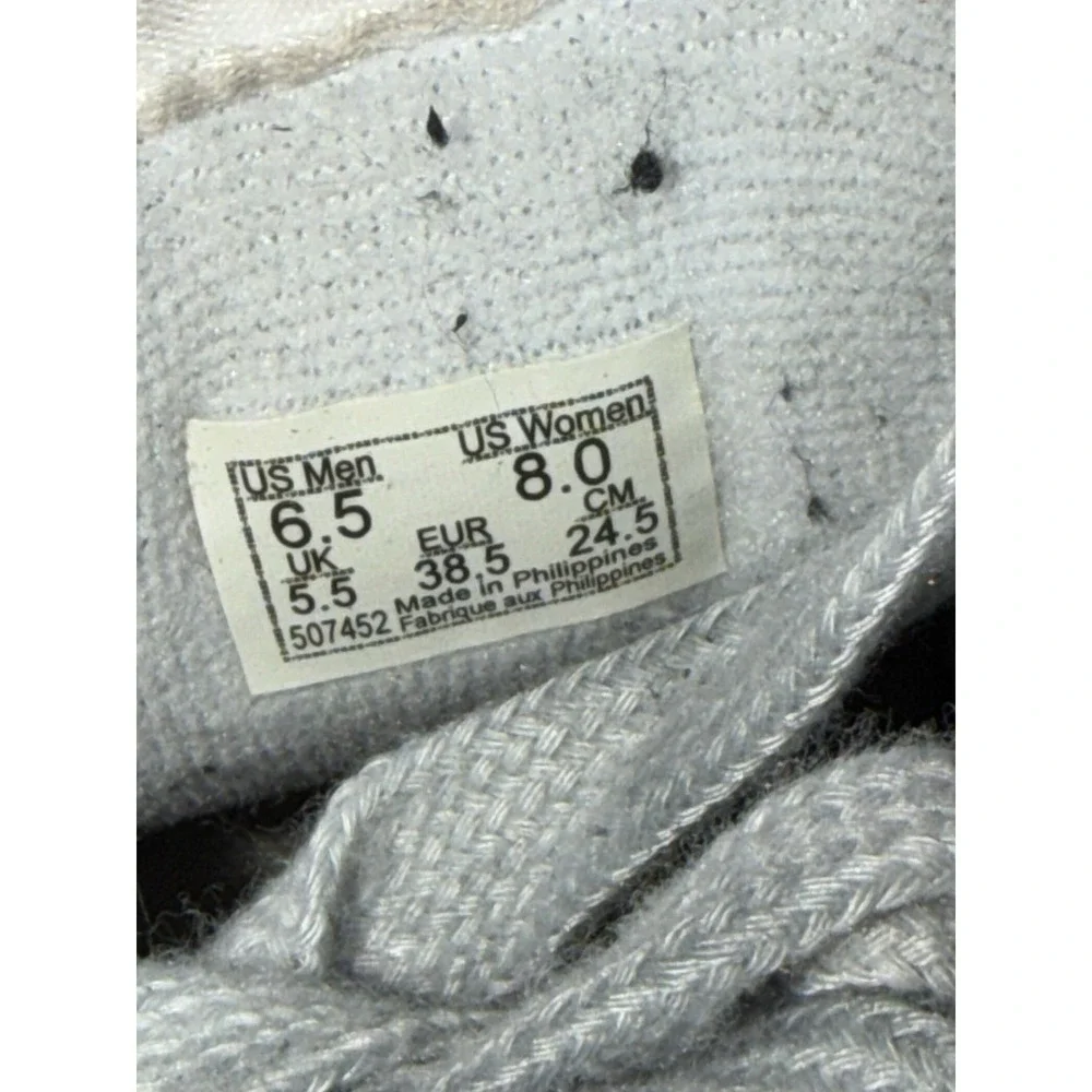 Vans Knu School Women Size 8 Black White Casual Skate Shoes Chunky Logo Sneakers